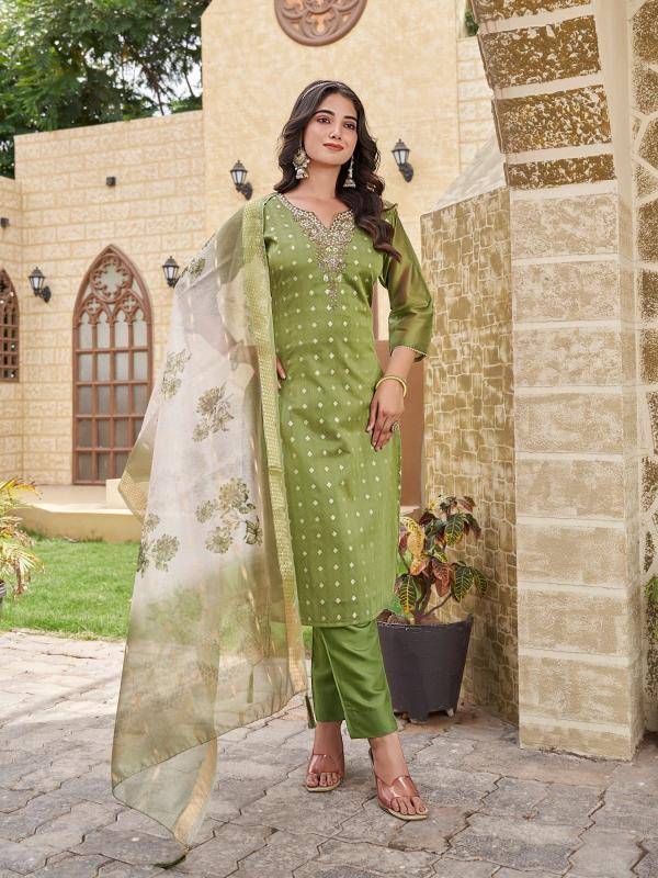 Aanchi devi 3 pcs wholesale designer kurtis